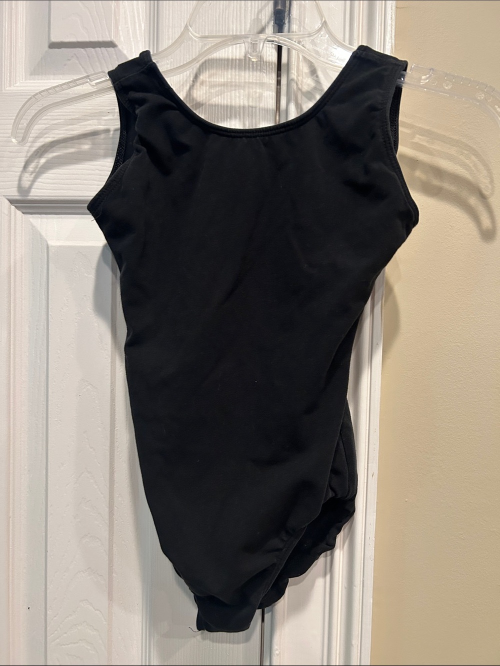 Eurotard Black ballet Leotard - girls medium - perfect for class!